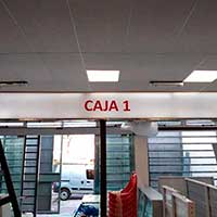 carteles backlight led