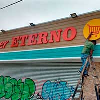 letras corporeas para carteles