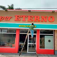 letras corporeas para carteles