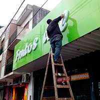 letras corporeas para carteles